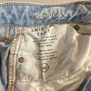 American Eagle Light Blue Denim Shorts